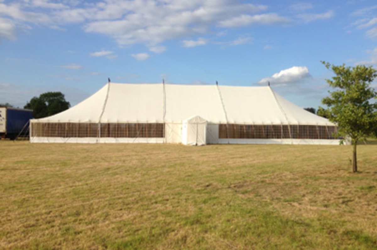 Large Traditional Marquee by County Marquees East Anglia