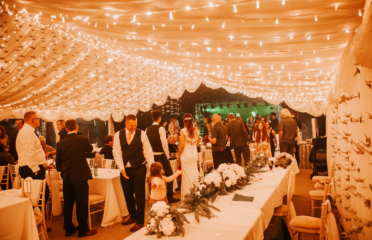 Lined Clear Span marquees Essex | County Marquees East Anglia