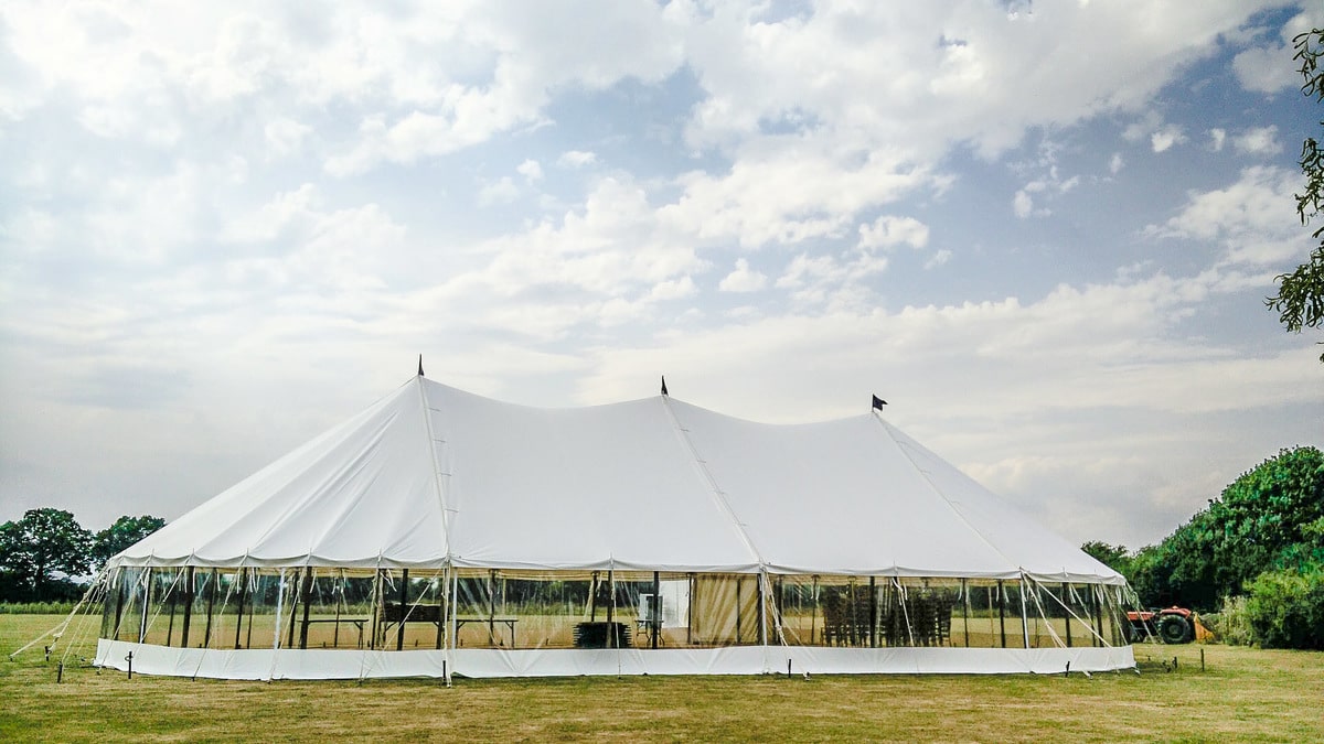Sail Cloth Marquee Hire Essex, Suffolk, Norfolk | County Marquees East Anglia