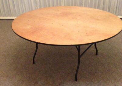 5ft 6" Round Table | County Marquees East Anglia