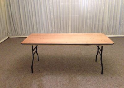 6 ft Trestle Table | Marquee Furniture and Table hire Essex, Suffolk and Norfolk | County Marquees East Anglia