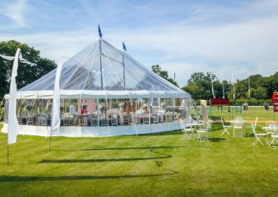 Transparent party tent | County Marquees East Anglia
