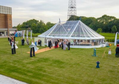 Transparent party tent | County Marquees East Anglia