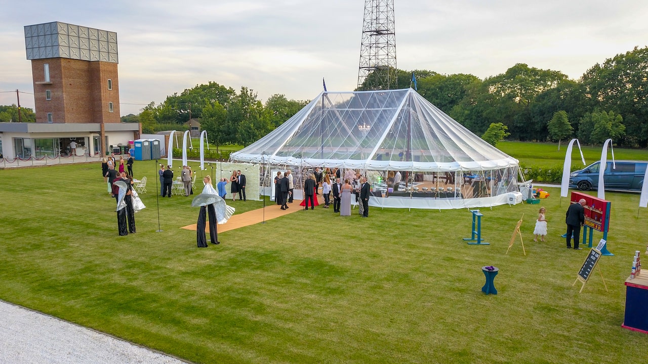 Transparent Marquee Hire Essex and Suffolk | County Marquees East Anglia