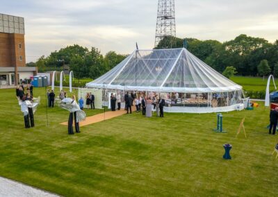 Transparent party tent | Marquee hire in Norfolk | County Marquees East Anglia