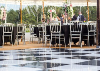Dancefloor hire in Essex by County Marquees East Anglia