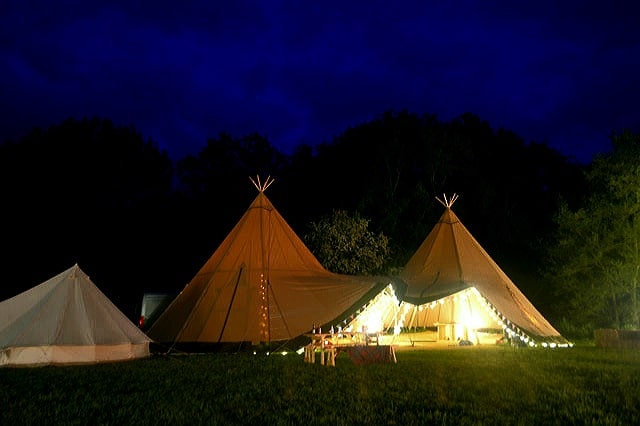 Tipi marquee Companies Norfolk 