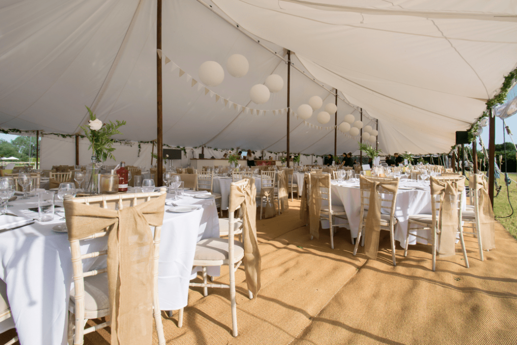 Marquee wedding with County Marquees EA