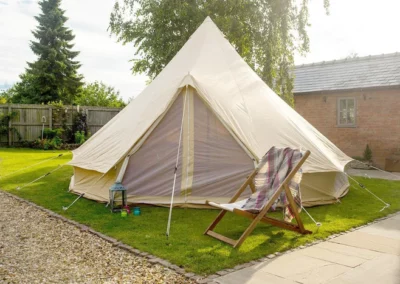 Bell Tent with Mosquito door by County Marquees East Anglia