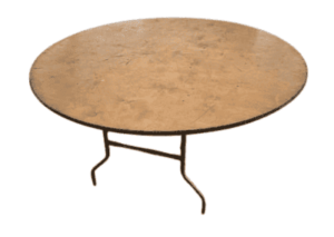 5ft round table by county marquees