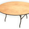 5ft6 round table by county marquees