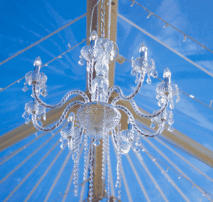 chandelier by county marquees