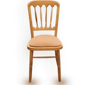 cheltenham chair with ivory seat pad by county marquees