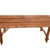 chunky rustic table by county marquees