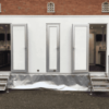 luxury mobile toilet exterior by county marquees