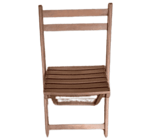 Oak wood folding chair | County Marquees