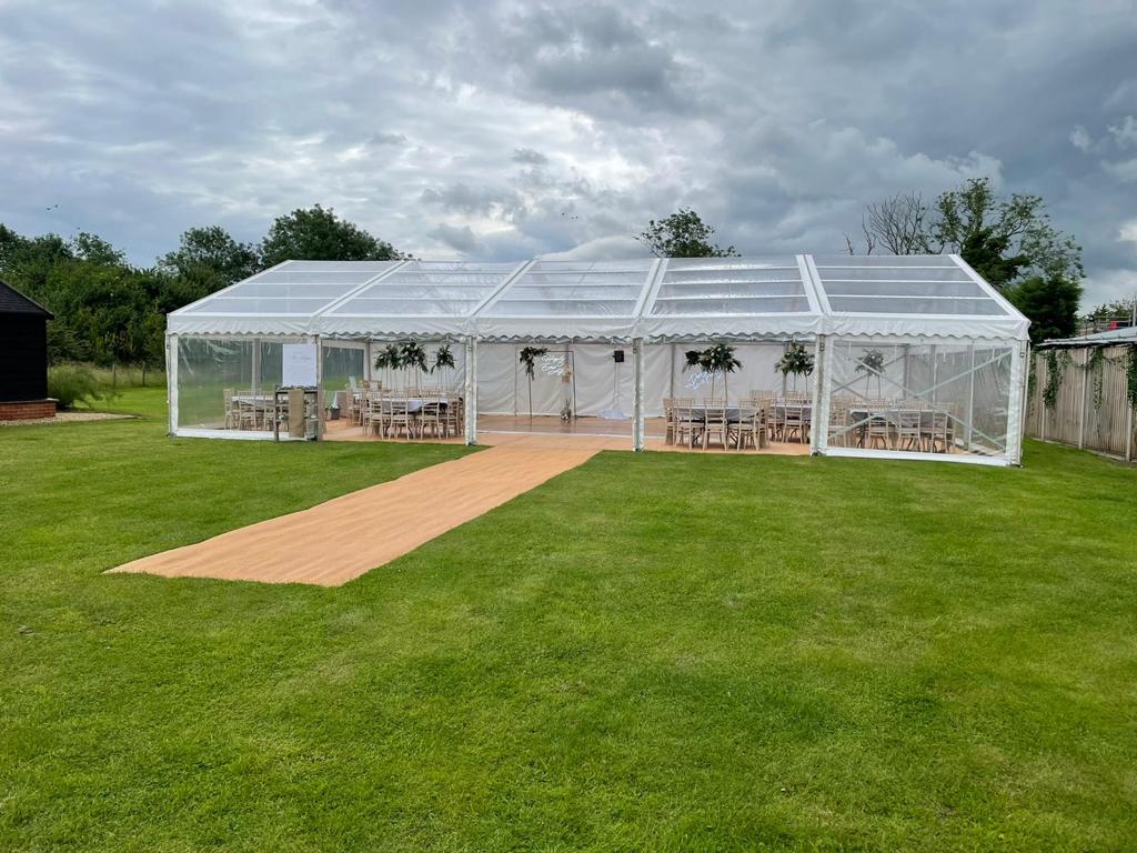 Clear Span Marquee- Types of Marquees